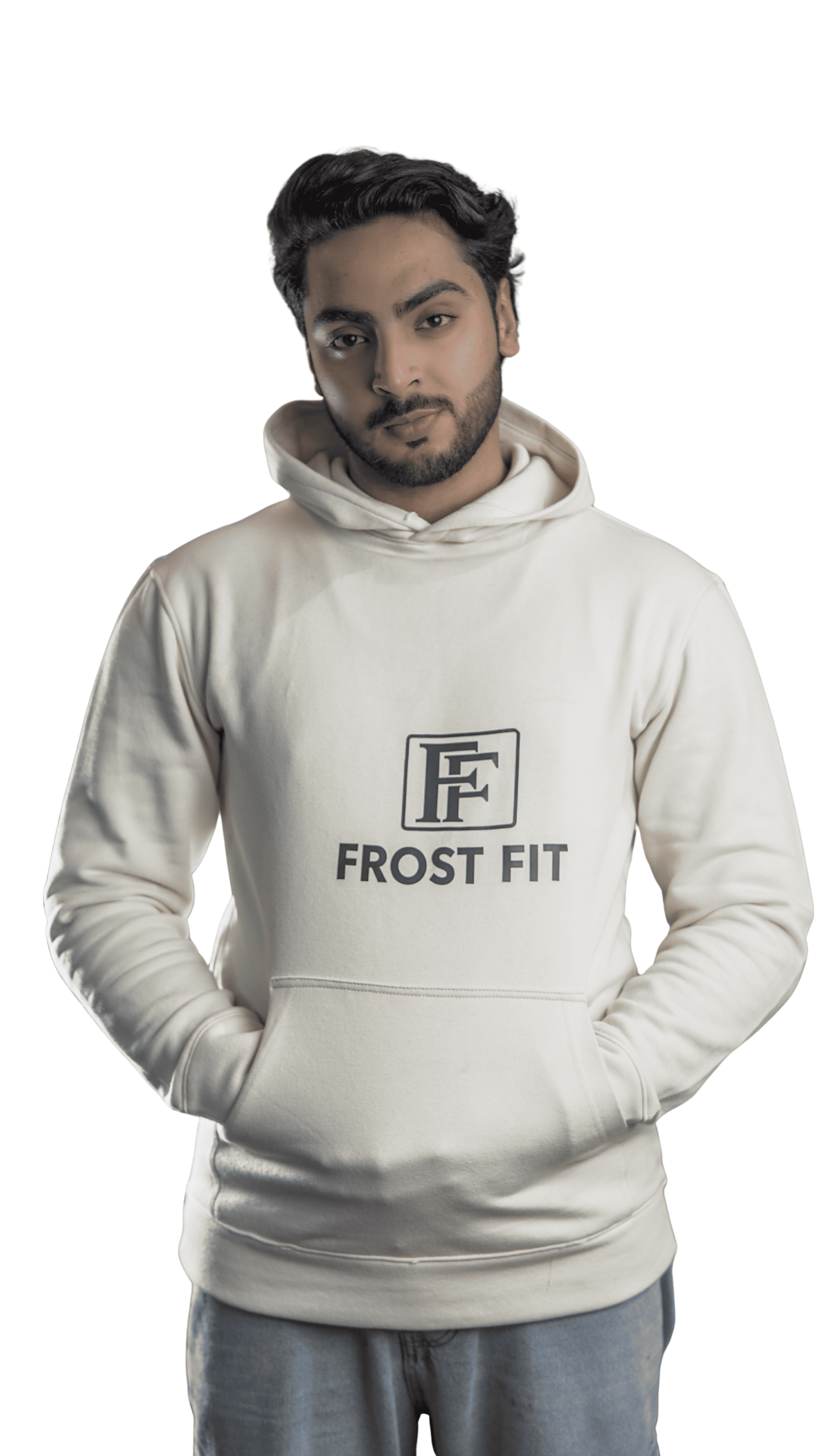 Frost Fit Beige Luxe Hoodie