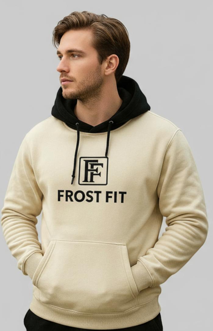 Frost Fit Beige Luxe Hoodie